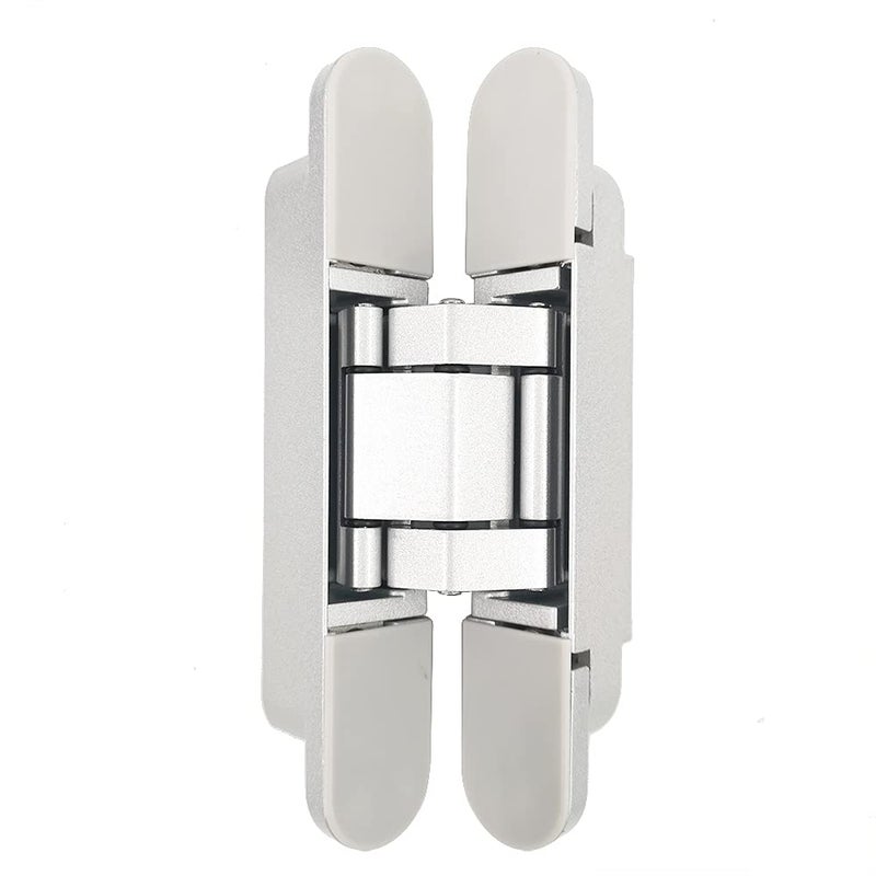 Alamic Concealed Door Hinges Heavy Duty Invisible Hidden Hinges 3-D Adjustable - 1 Pair - Image 2